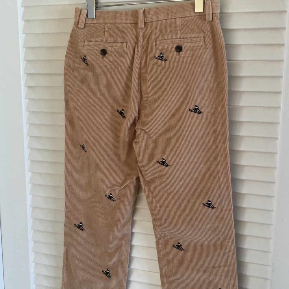Brooks Brothers Preppy Corduroy Pants w/ embroidery - Picture 7 of 7